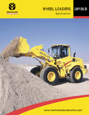 Chargeuses sur pneus New Holland LW130 B