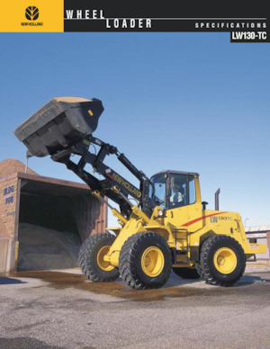 Chargeuses sur pneus New Holland LW 130 TC