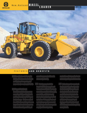 Chargeuses sur pneus New Holland LW270