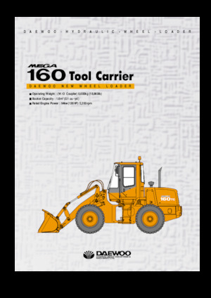 Chargeuses sur pneus Doosan MEGA 160 TC