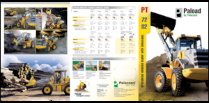 Chargeuses sur pneus Palazzani PT 72