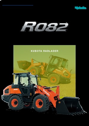 Chargeuses sur pneus Kubota R 082