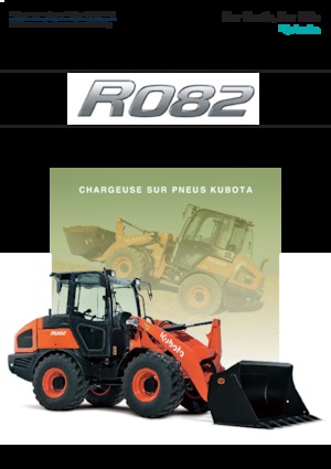 Chargeuses sur pneus Kubota R 082