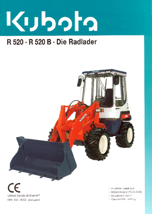 Chargeuses sur pneus Kubota R520