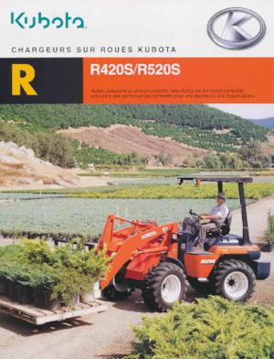 Chargeuses sur pneus Kubota R420S