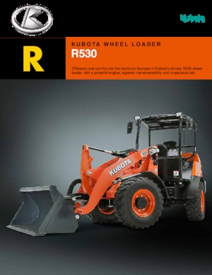 Chargeuses sur pneus Kubota R530