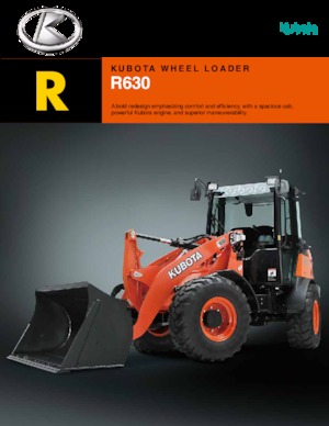 Chargeuses sur pneus Kubota R630