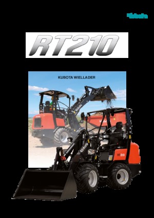 Chargeuses sur pneus Kubota RT210