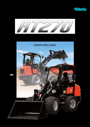 Chargeuses sur pneus Kubota RT270