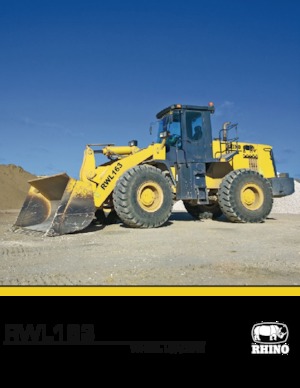 Chargeuses sur pneus RHINO RWL163