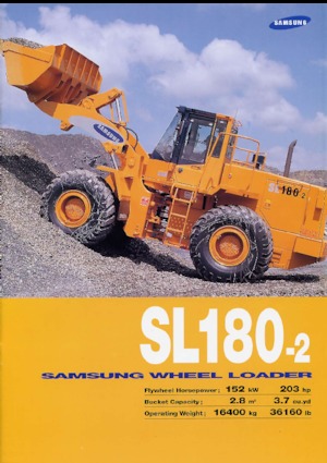 Chargeuses sur pneus Samsung SL 180-2