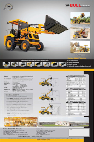 Chargeuses sur pneus Bull SMART 60