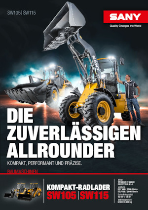 Chargeuses sur pneus Sany SW115