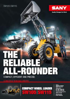 Chargeuses sur pneus Sany SW115