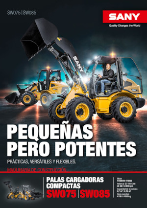 Chargeuses sur pneus Sany SW085