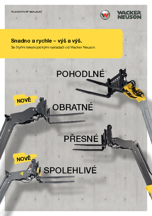 Chariot Élévateur Télescopique Wacker Neuson TH522