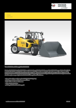 Chariot Élévateur Télescopique Wacker Neuson TH522