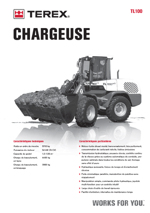 Chargeuses sur pneus Terex TL 100