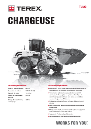 Chargeuses sur pneus Terex TL 120