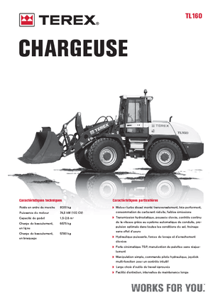 Chargeuses sur pneus Terex TL 160