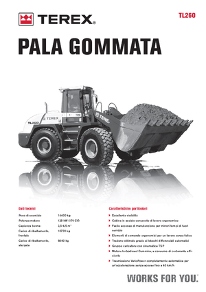 Chargeuses sur pneus Terex TL 260