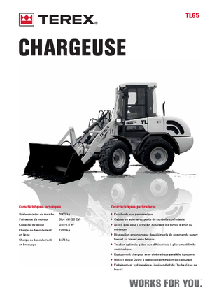 Chargeuses sur pneus Terex TL 65