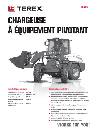 Chargeuses sur pneus Terex TL 70 S