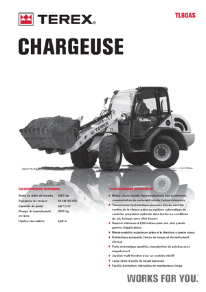 Chargeuses sur pneus Terex TL 80 AS