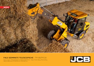 Chargeuses sur pneus JCB TM 180