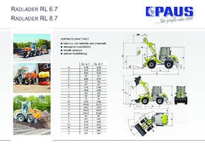Chargeuses sur pneus Paus TSL 8.7