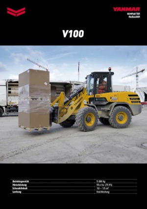 Chargeuses sur pneus Yanmar V 100