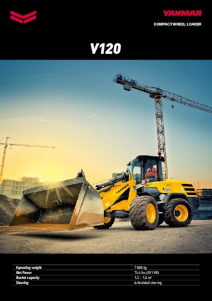 Chargeuses sur pneus Yanmar V 120