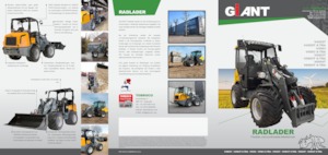 Chargeuses sur pneus Giant V 6004 T X-TRA