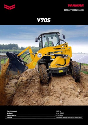 Chargeuses sur pneus Yanmar V 70 S