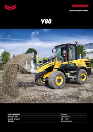 Chargeuses sur pneus Yanmar V 80