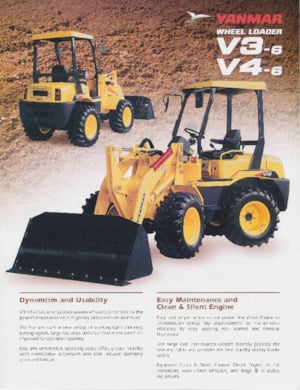 Chargeuses sur pneus Yanmar V4-6