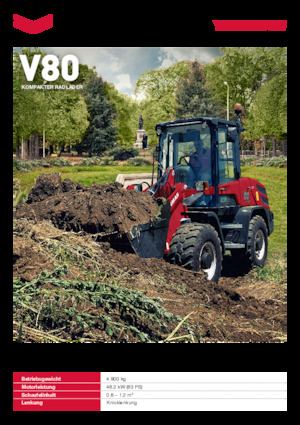 Chargeuses sur pneus Yanmar V80