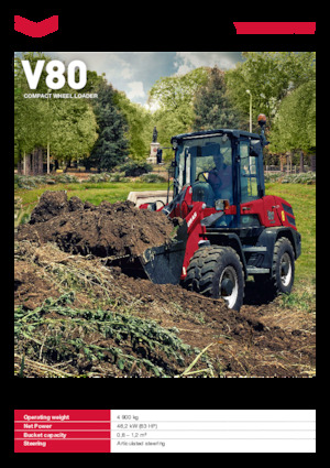 Chargeuses sur pneus Yanmar V80