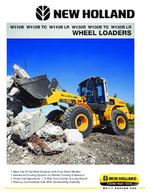 Chargeuses sur pneus New Holland W110 B TC