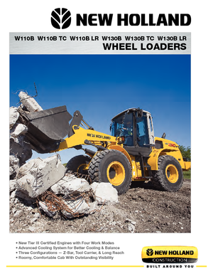 Chargeuses sur pneus New Holland W130TC