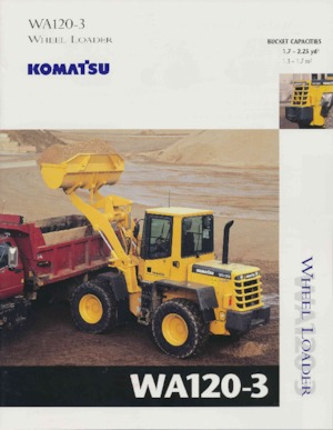 Chargeuses sur pneus Komatsu W 120-3