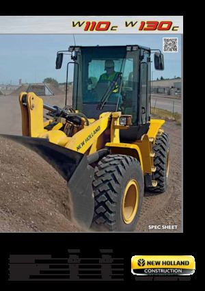 Chargeuses sur pneus New Holland W130C