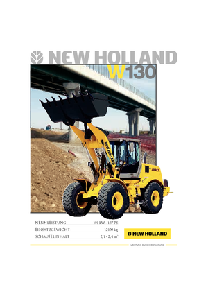 Chargeuses sur pneus New Holland W 130 Evolution