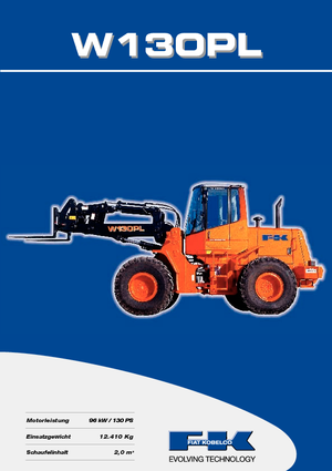 Chargeuses sur pneus Fiat Kobelco W 130 PL