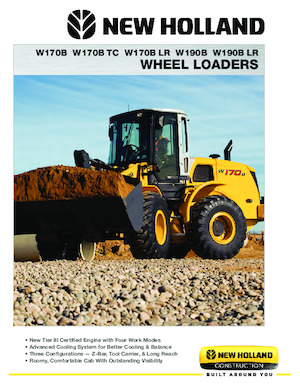 Chargeuses sur pneus New Holland W 190 B LR