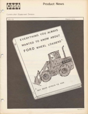 Chargeuses sur pneus Case W 36