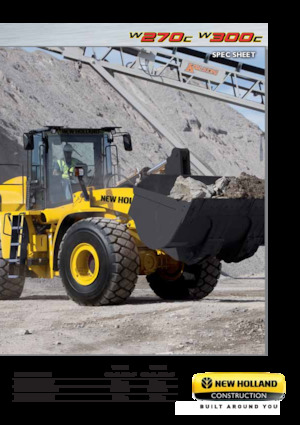 Chargeuses sur pneus New Holland W300C