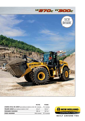 Chargeuses sur pneus New Holland W270C LR