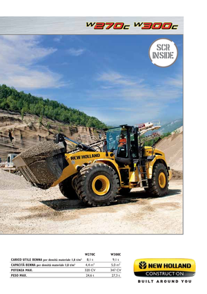 Chargeuses sur pneus New Holland W270C ZB
