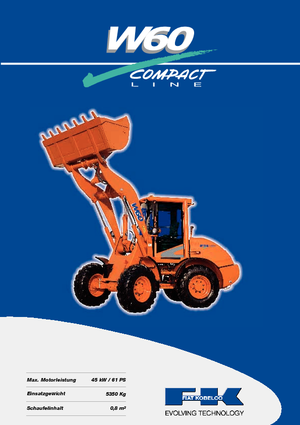 Chargeuses sur pneus Fiat Kobelco W 60